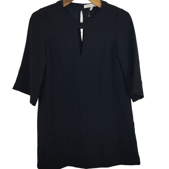 BCBGeneration Womens Shift Poncho Dress Black Size XS - Picture 1 of 9